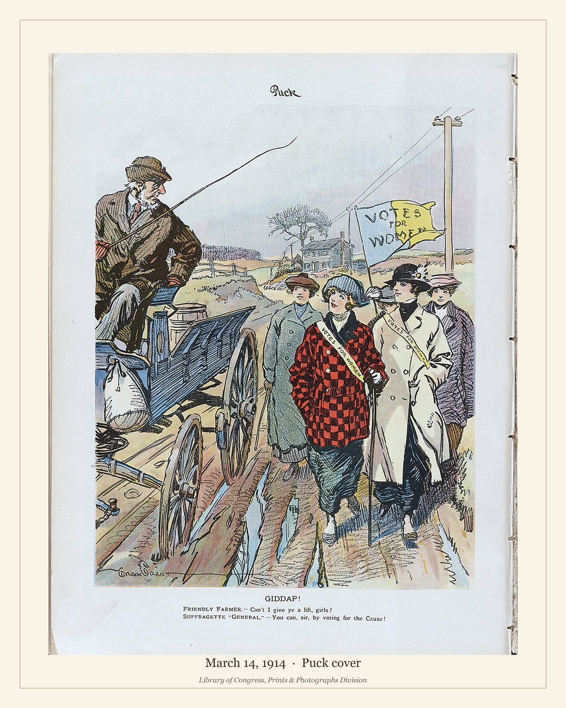 Puck cover — March 14, 1914 — watermarked preview