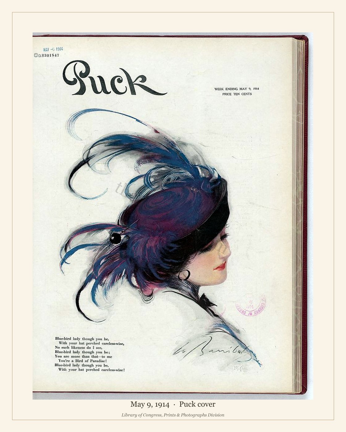 Puck cover — May 9, 1914 — watermarked preview