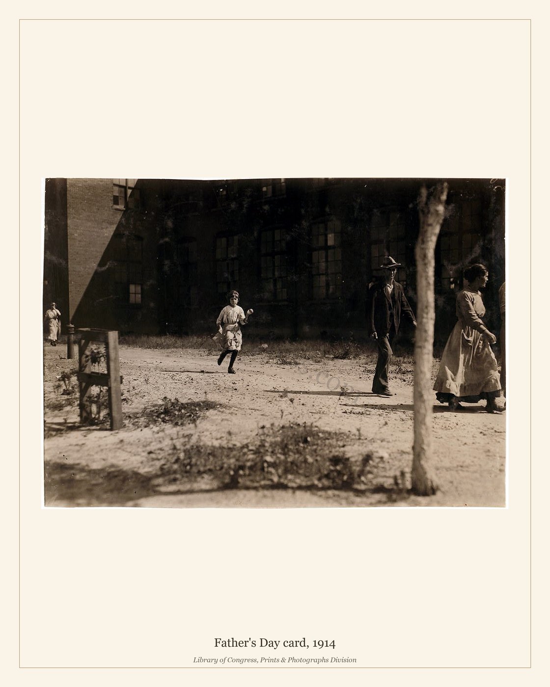 Father's Day card, 1914 — watermarked preview