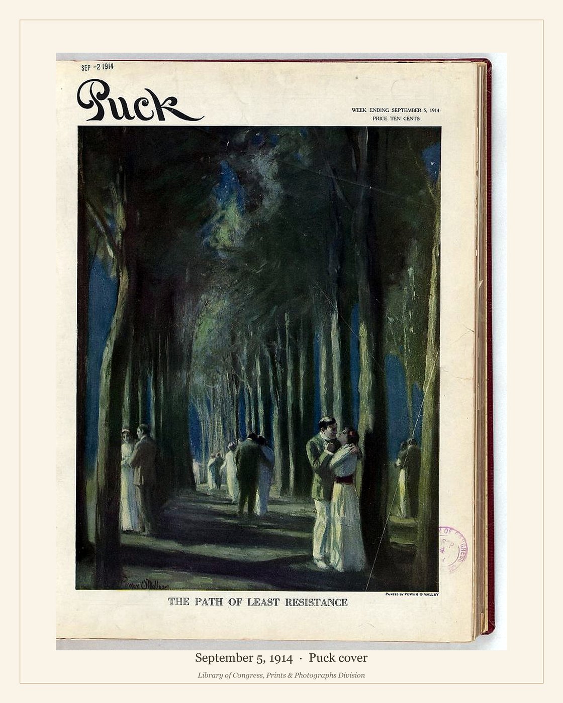 Puck cover — September 5, 1914 — watermarked preview