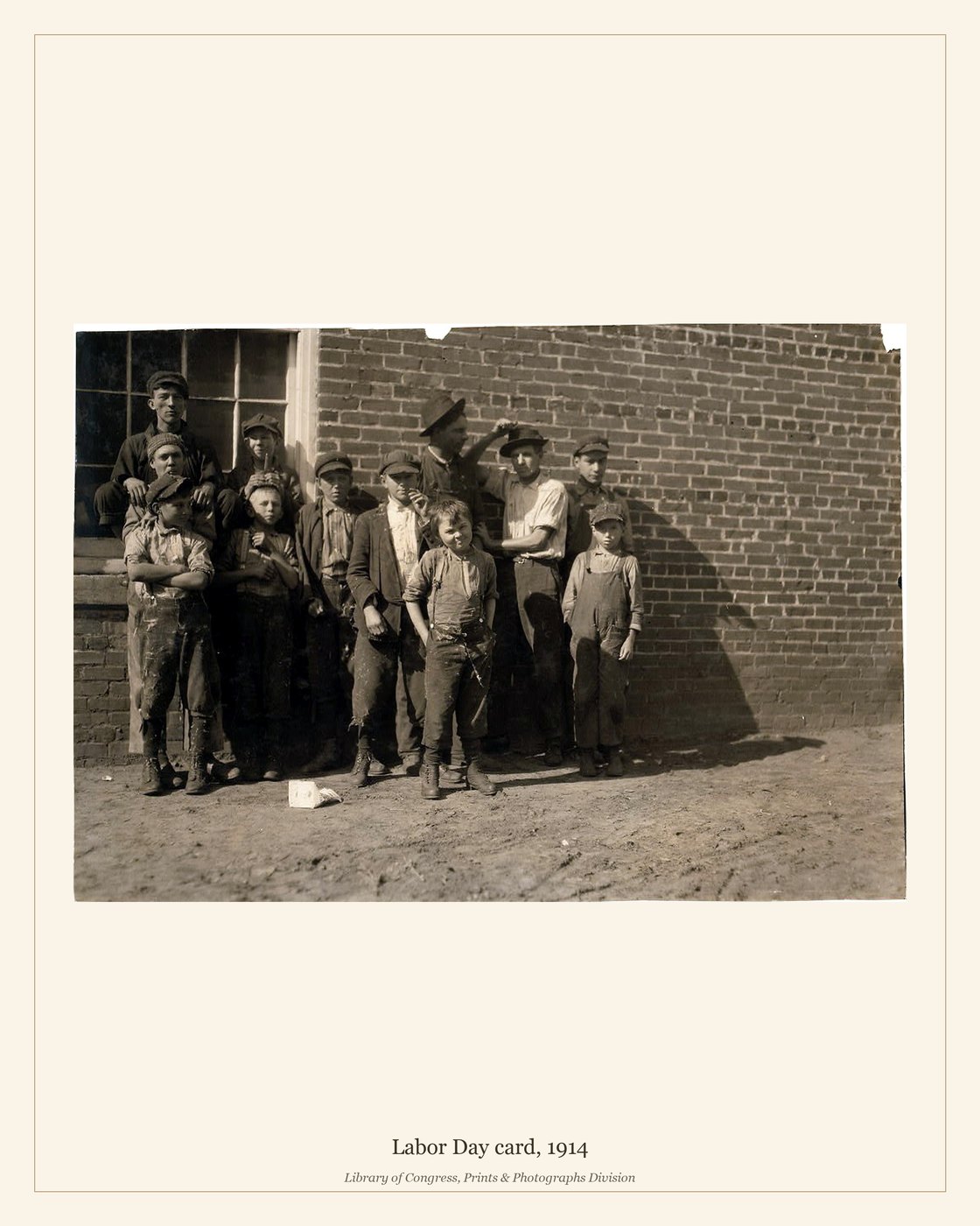 Labor Day card, 1914 — watermarked preview