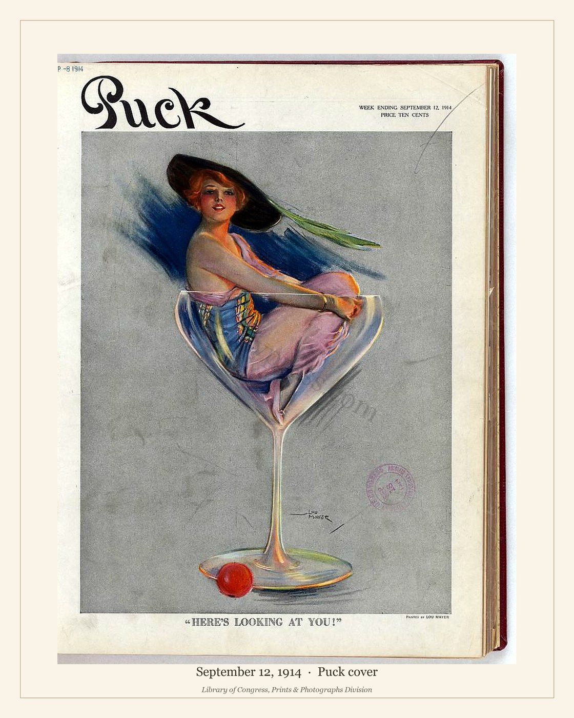 Puck cover — September 12, 1914 — watermarked preview
