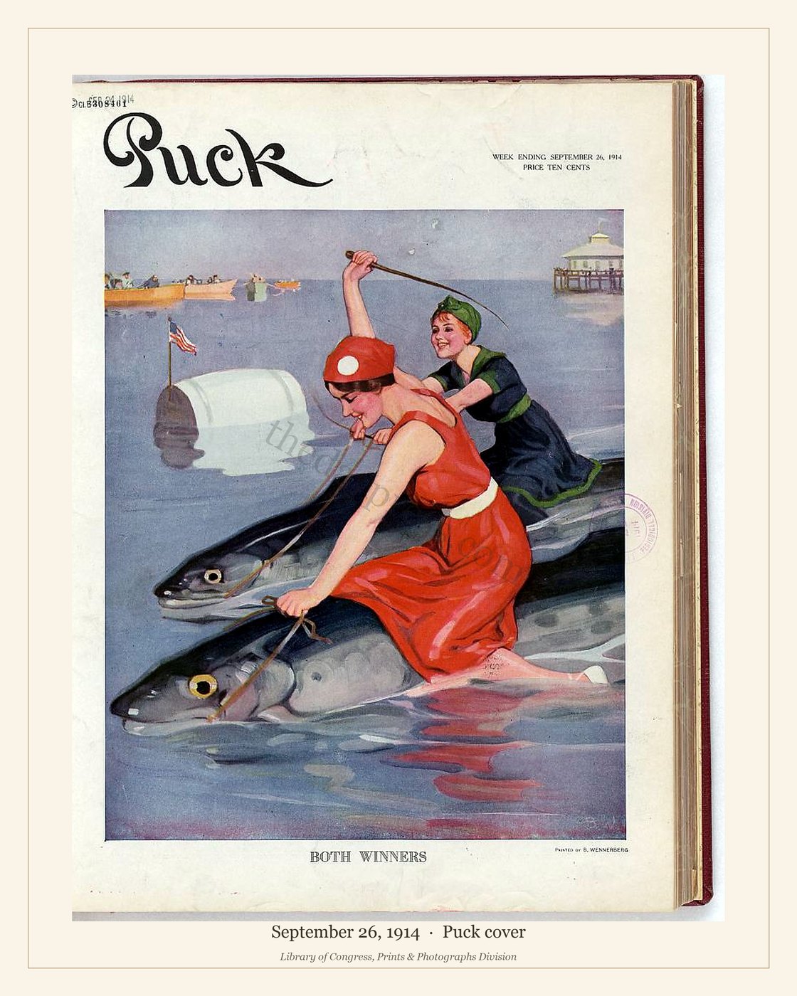 Puck cover — September 26, 1914 — watermarked preview