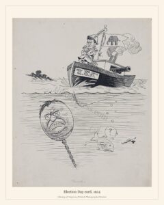 Election Day card, 1914