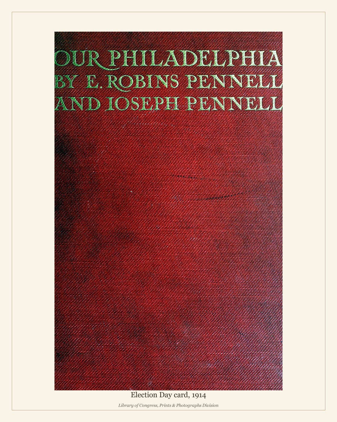 Election Day card, 1914 — watermarked preview