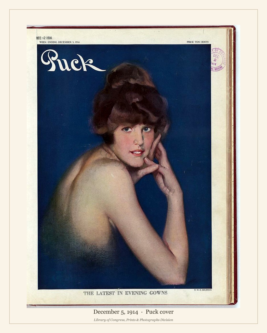 Puck cover — December 5, 1914 — watermarked preview