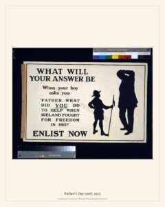 Father’s Day card, 1915