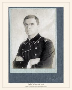 Father’s Day card, 1915