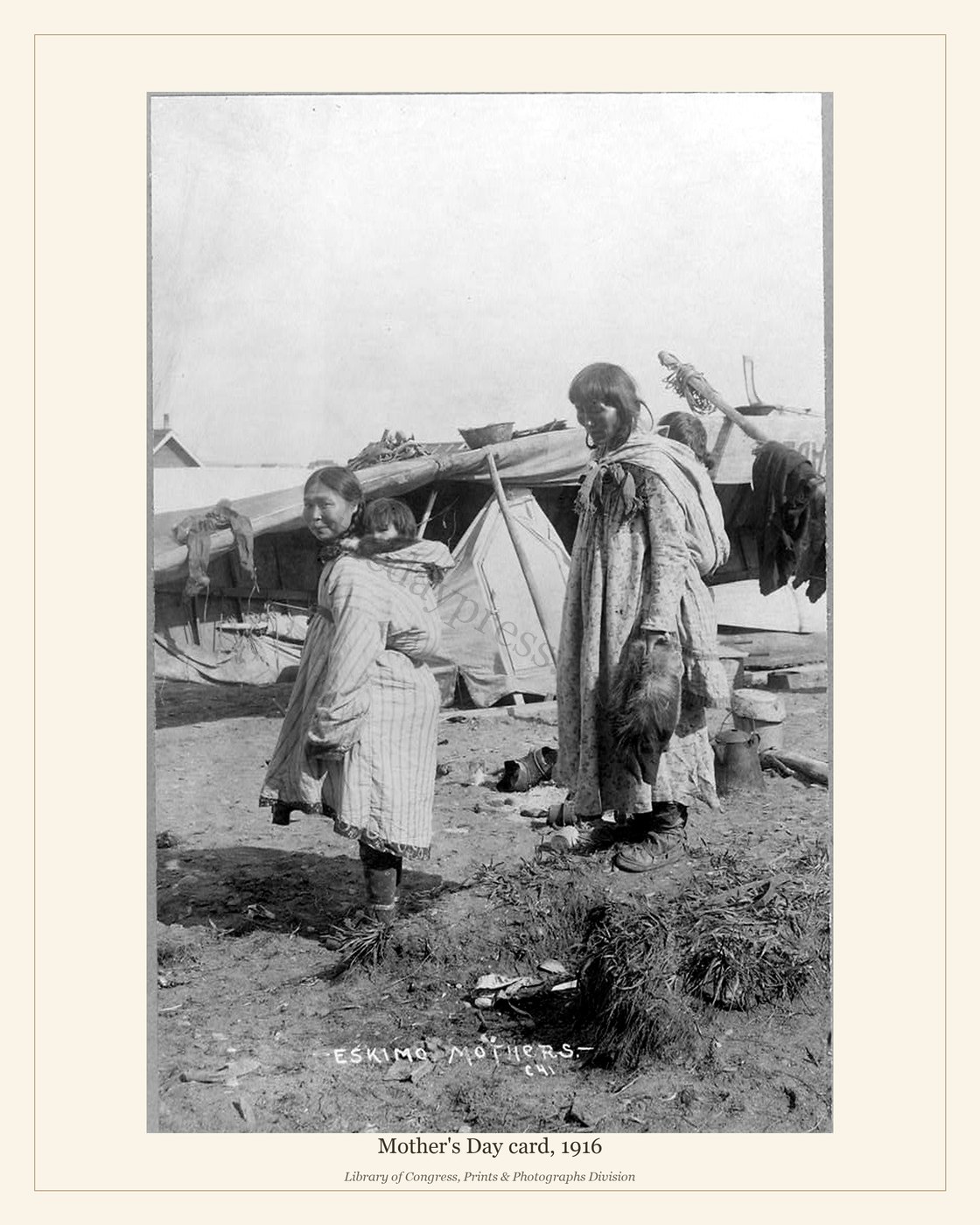 Mother's Day card, 1916 — watermarked preview