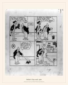 Father’s Day card, 1916