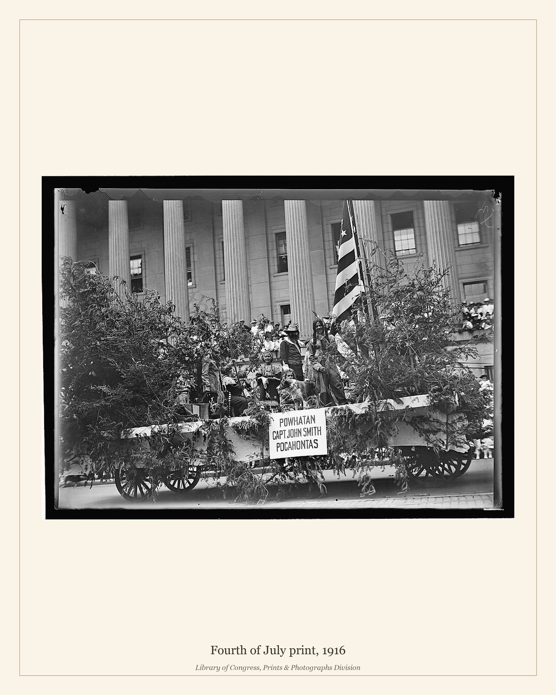 Fourth of July print, 1916 — watermarked preview