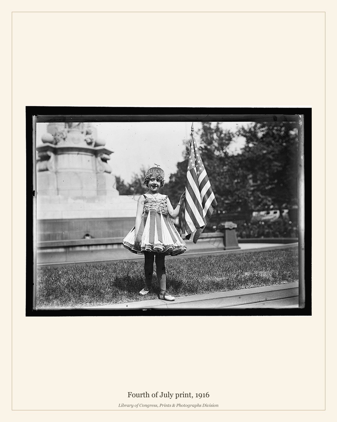 Fourth of July print, 1916 — watermarked preview