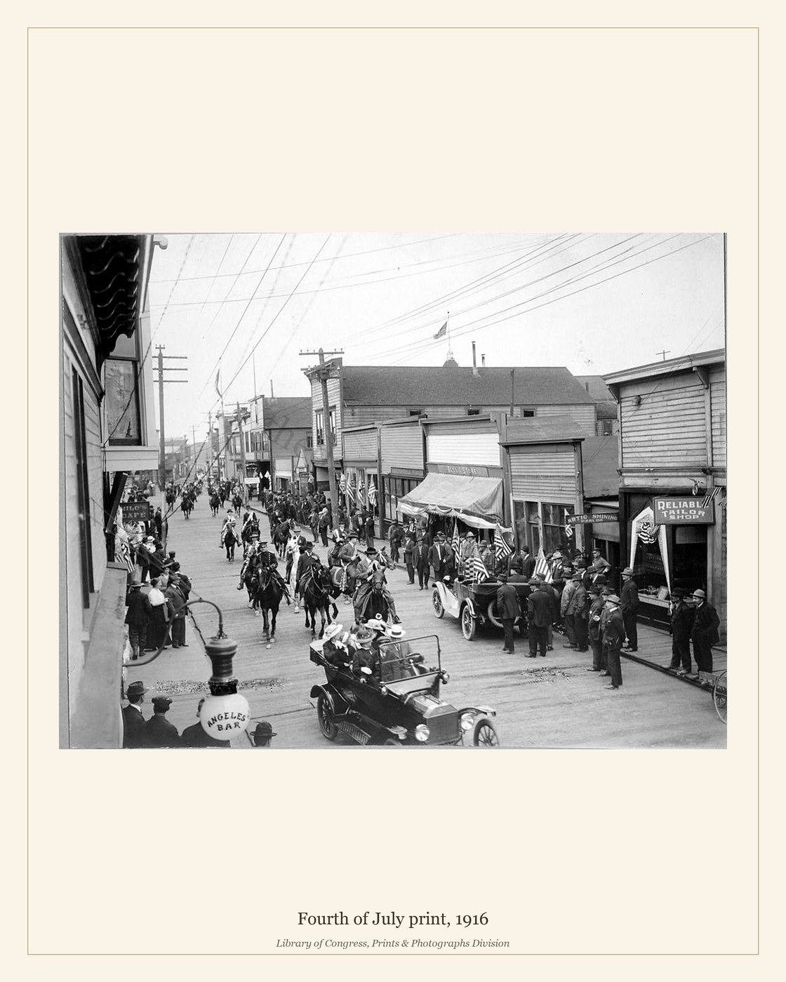 Fourth of July print, 1916 — watermarked preview