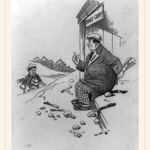 Election Day card, 1916 — watermarked preview