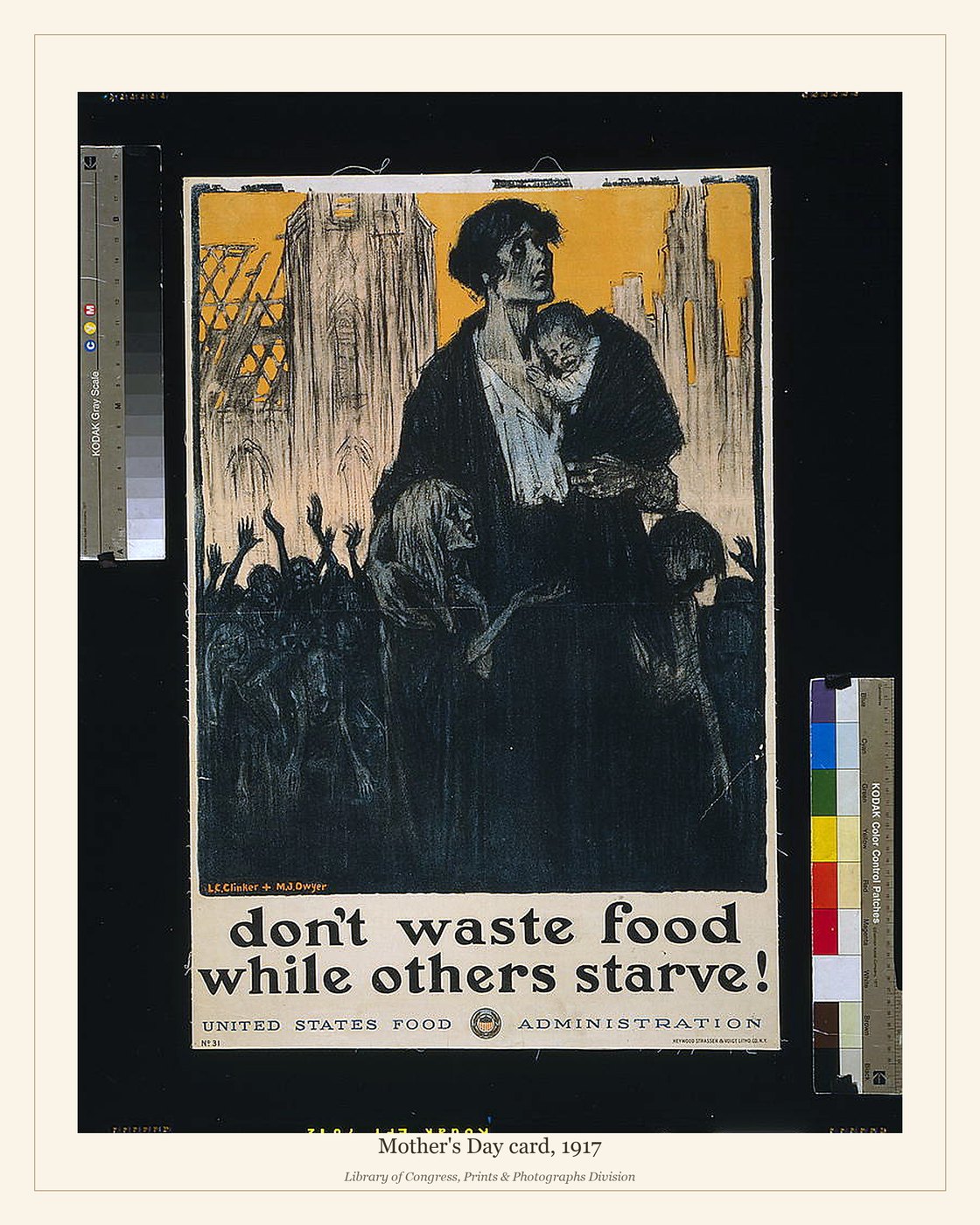 Mother's Day card, 1917 — watermarked preview