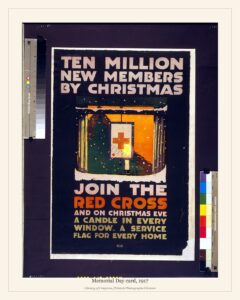 Memorial Day card, 1917