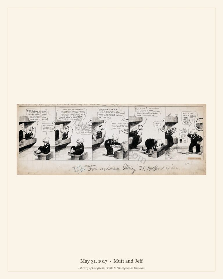 Vintage Sunday Comic Strips 1893–1920