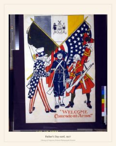 Father’s Day card, 1917