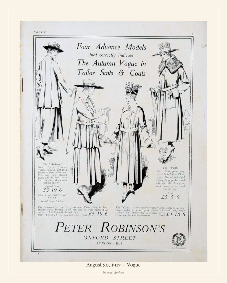 Vogue — August 30, 1917 — watermarked preview