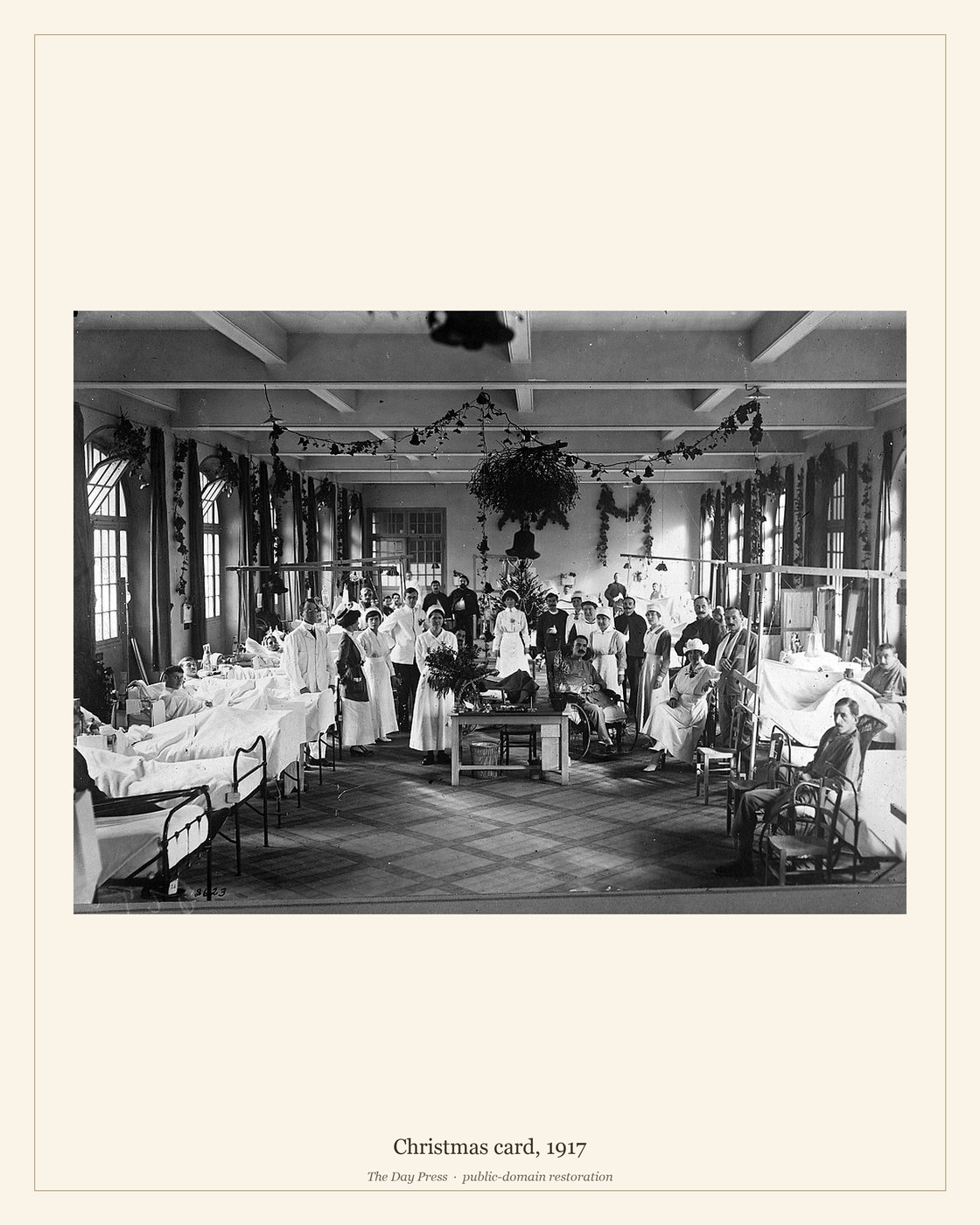 Christmas card, 1917