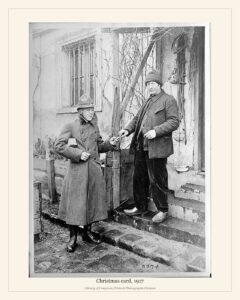 Christmas card, 1917