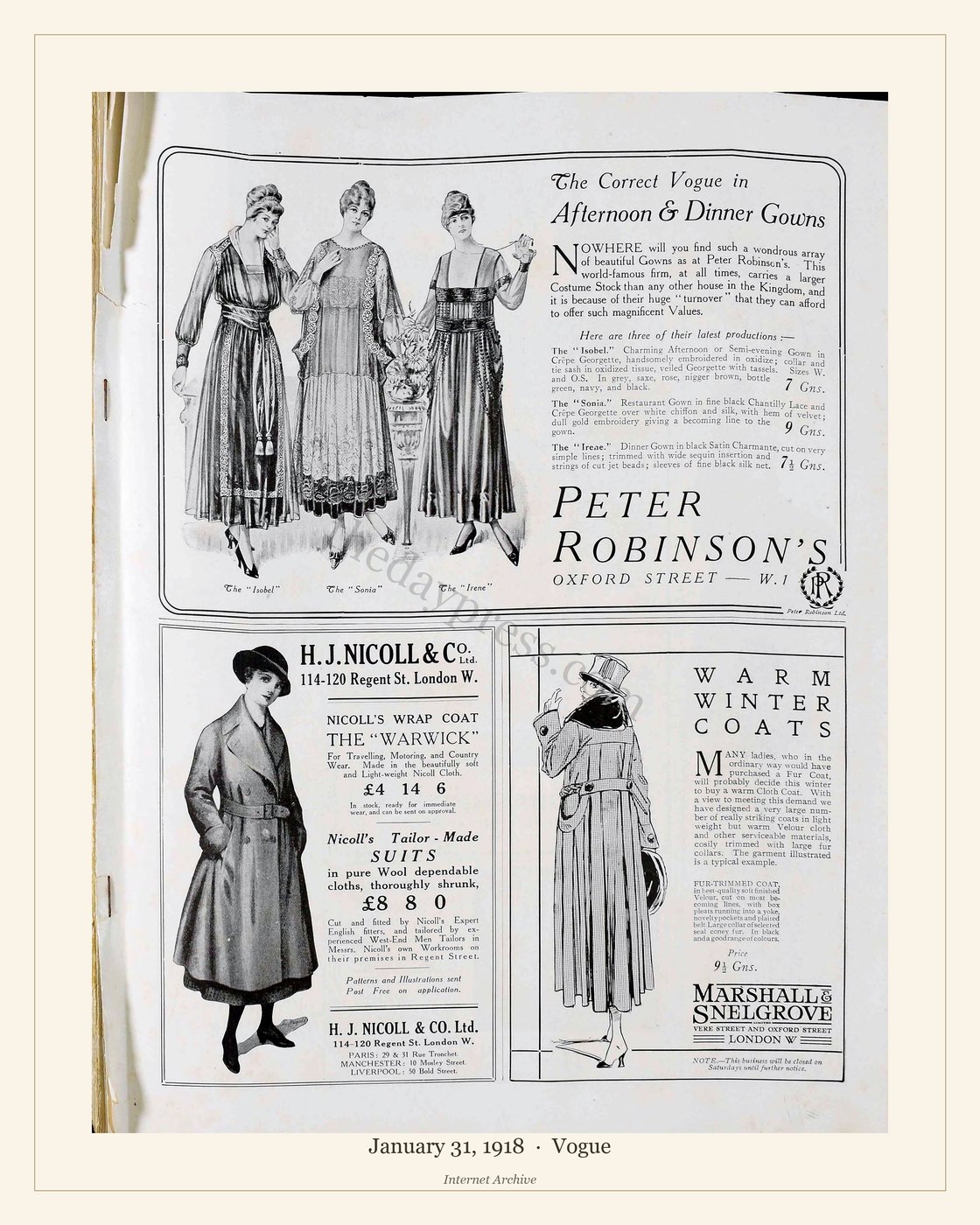 Vogue — January 31, 1918 — watermarked preview