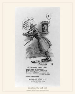 Valentine’s Day card, 1918