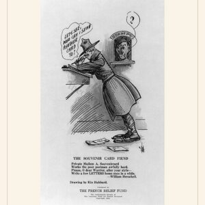 Valentine's Day card, 1918 — watermarked preview