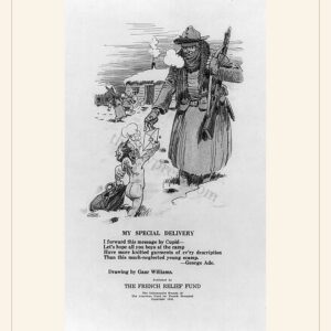 Valentine's Day card, 1918 — watermarked preview