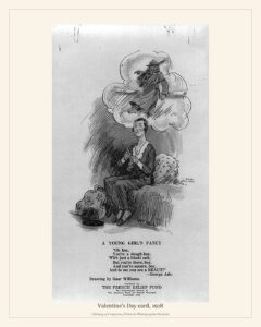 Valentine’s Day card, 1918