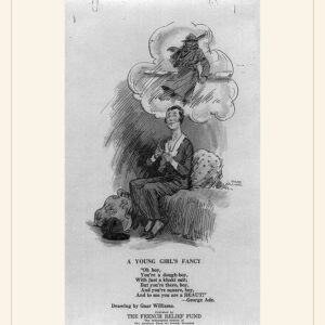 Valentine's Day card, 1918 — watermarked preview