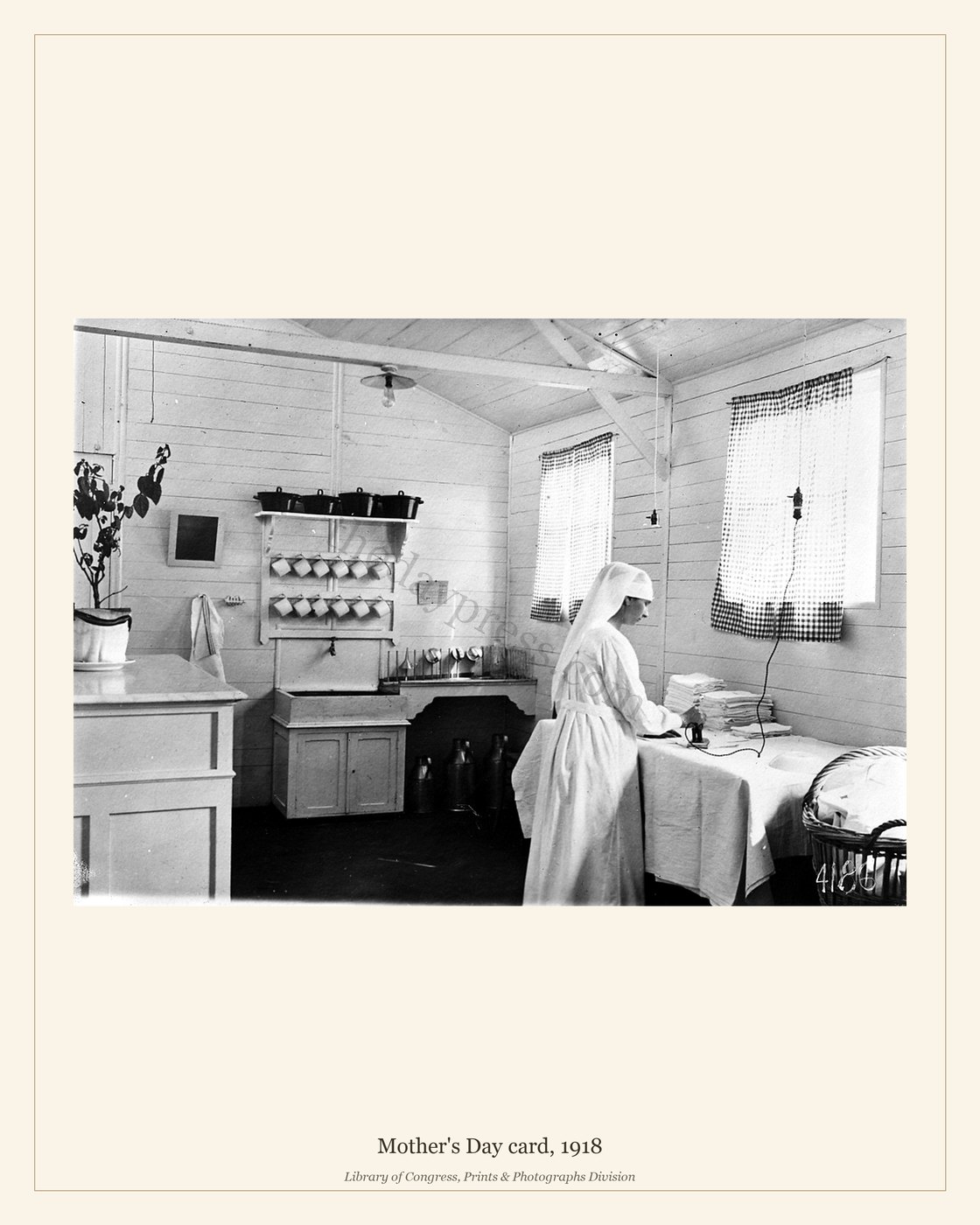 Mother's Day card, 1918 — watermarked preview