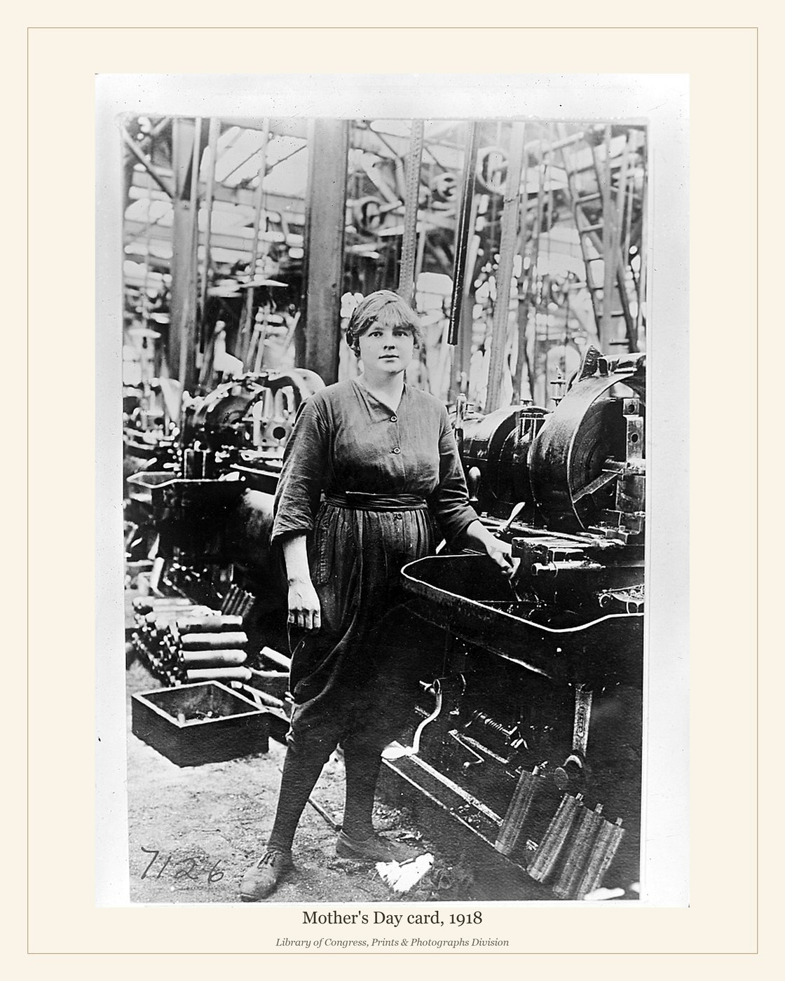 Mother's Day card, 1918 — watermarked preview