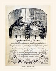 Mother’s Day card, 1918