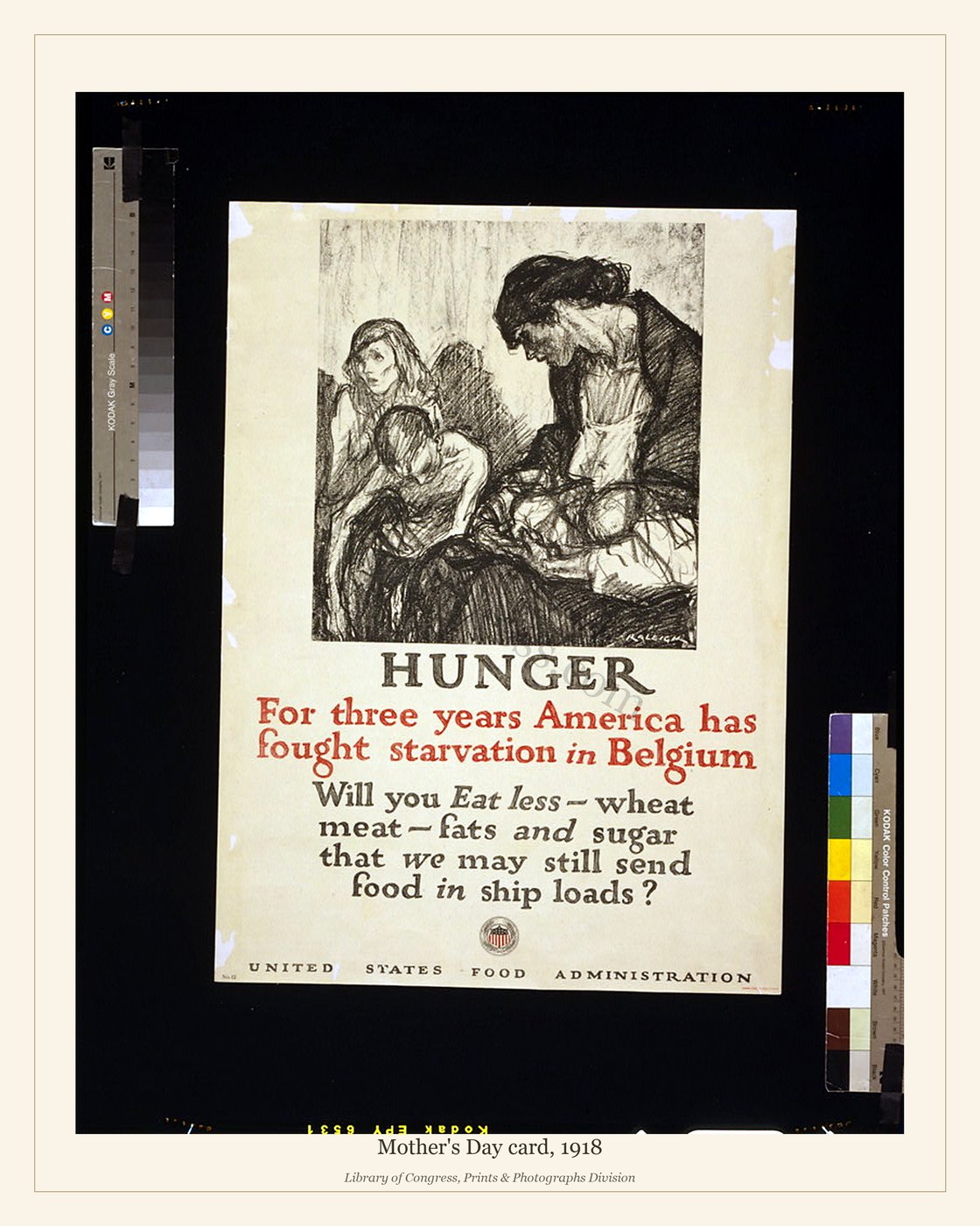 Mother's Day card, 1918 — watermarked preview