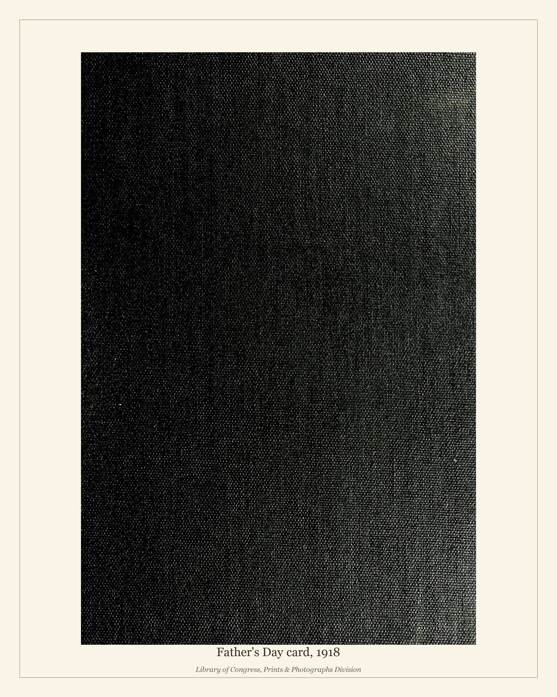Father's Day card, 1918 — watermarked preview
