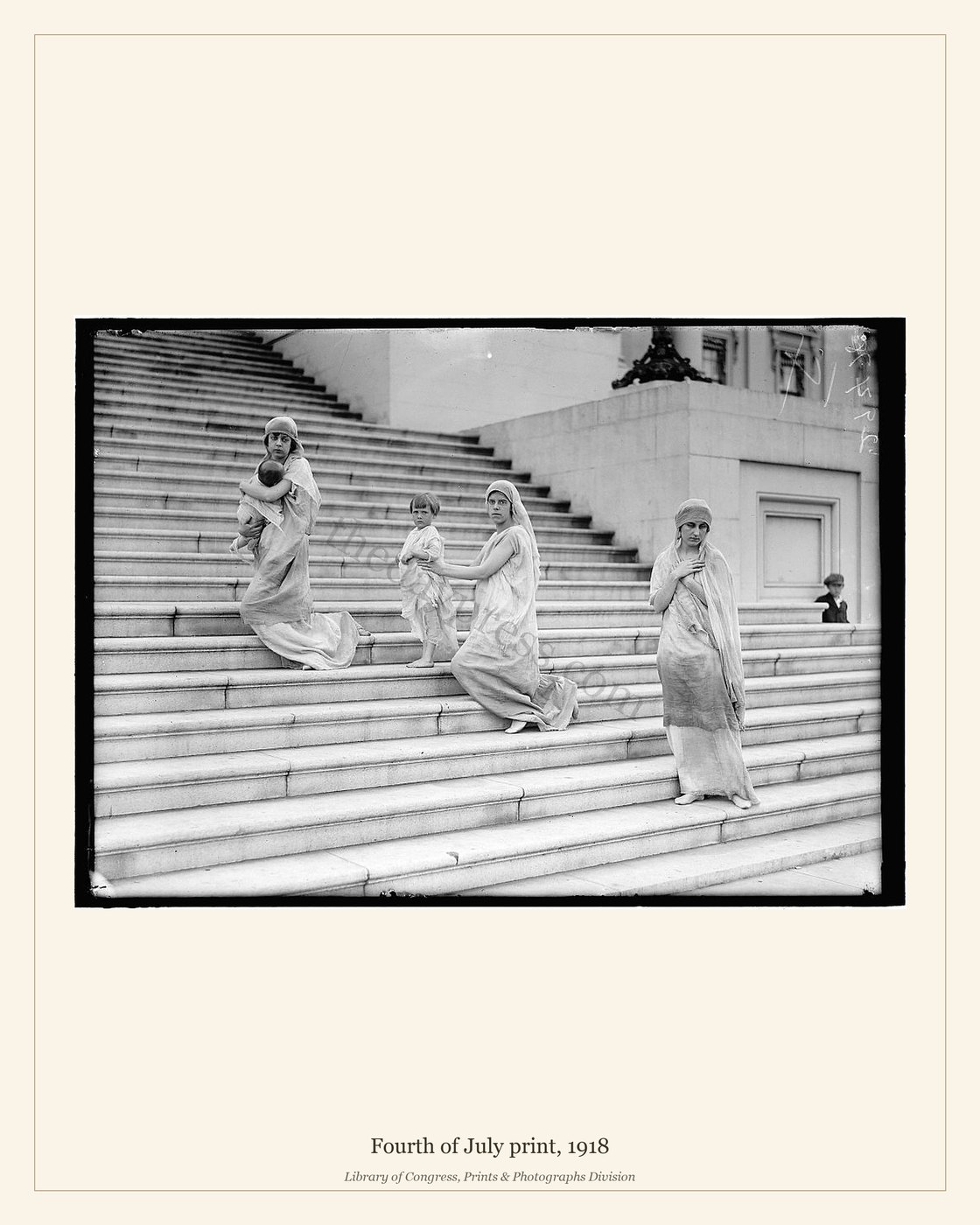 Fourth of July print, 1918 — watermarked preview