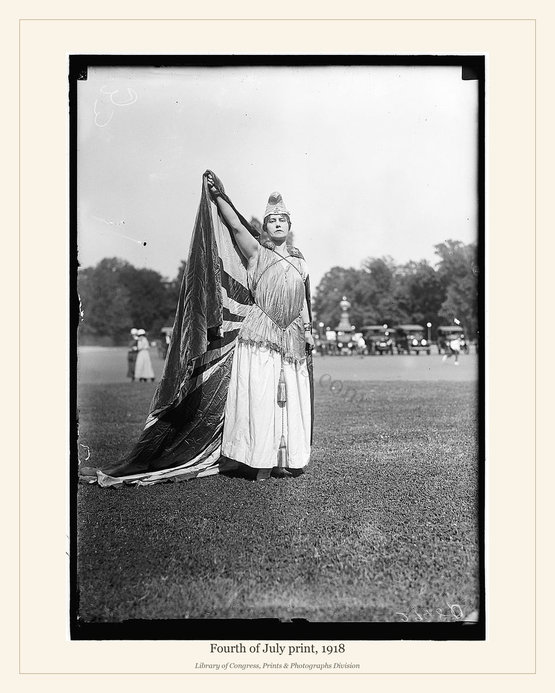 Fourth of July print, 1918 — watermarked preview