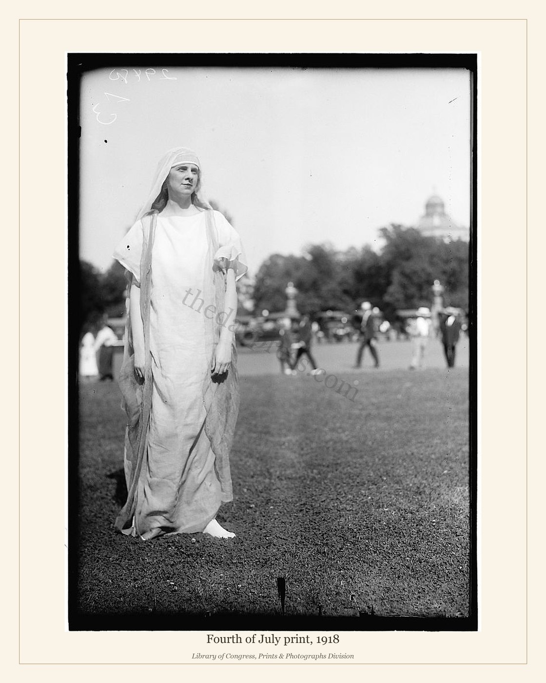 Fourth of July print, 1918 — watermarked preview