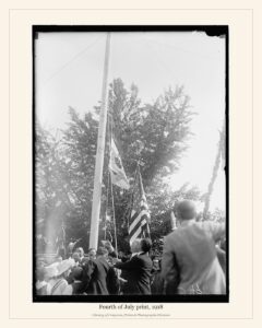Fourth of July print, 1918