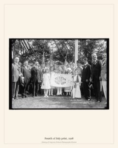 Fourth of July print, 1918