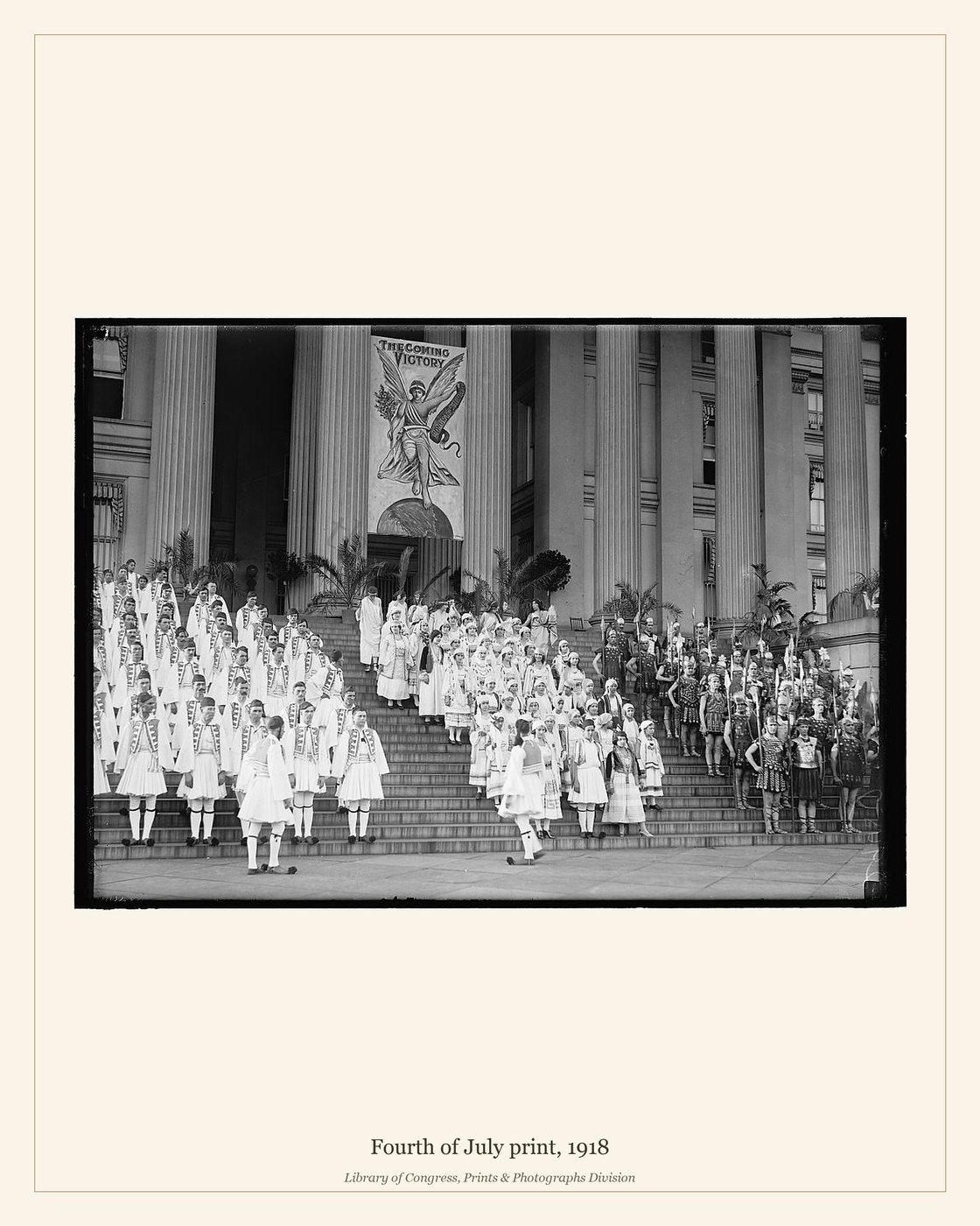 Fourth of July print, 1918 — watermarked preview