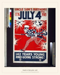 Fourth of July print, 1918