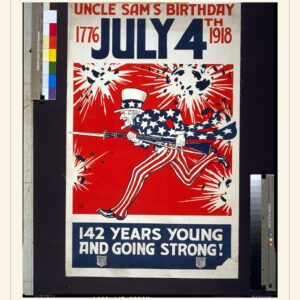 Fourth of July print, 1918 — watermarked preview