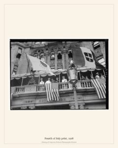 Fourth of July print, 1918