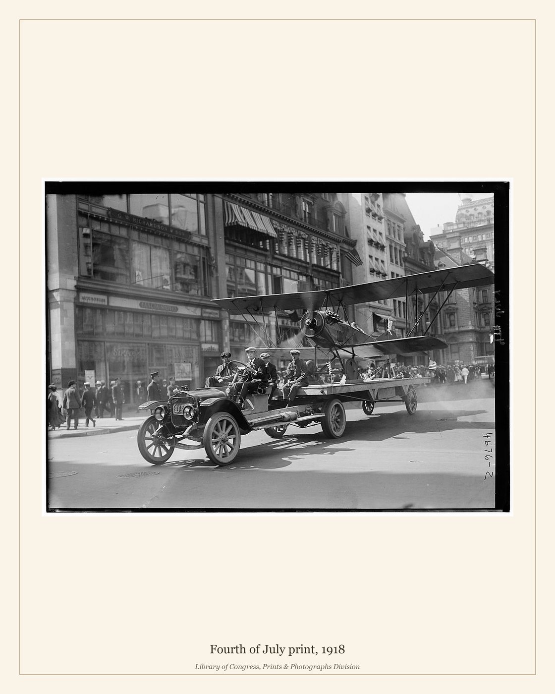 Fourth of July print, 1918 — watermarked preview
