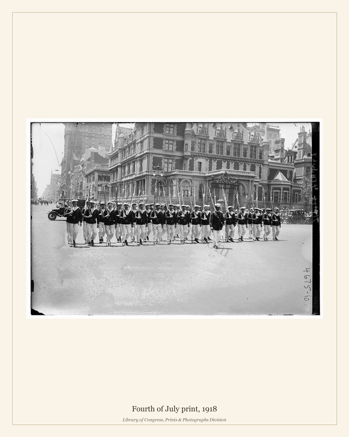 Fourth of July print, 1918 — watermarked preview