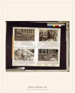 Fourth of July print, 1918