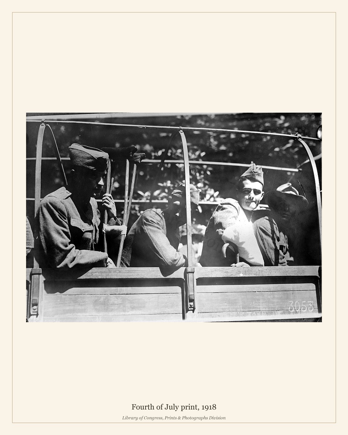 Fourth of July print, 1918 — watermarked preview