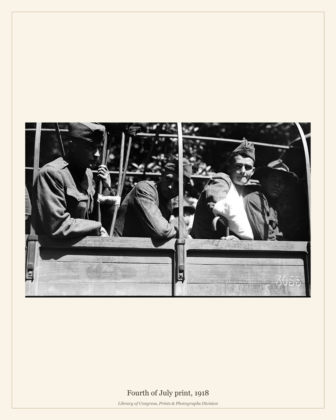 Fourth of July print, 1918 — watermarked preview